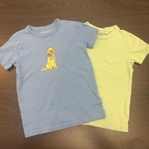 Crewcuts Boys T-Shirt Bundle Size 4 5 Dog American Flag Preppy Summer